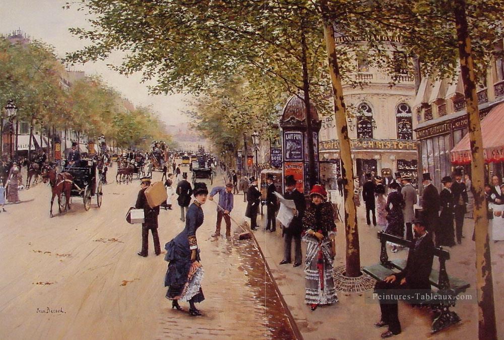 Boulevard des Capucines Jean Béraud Peintures à l'huile